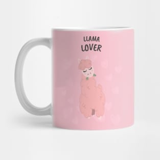 Llama heart Mug
